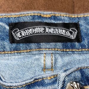 Chrome heart Jeans ( Size large , 32/36 ) Tall